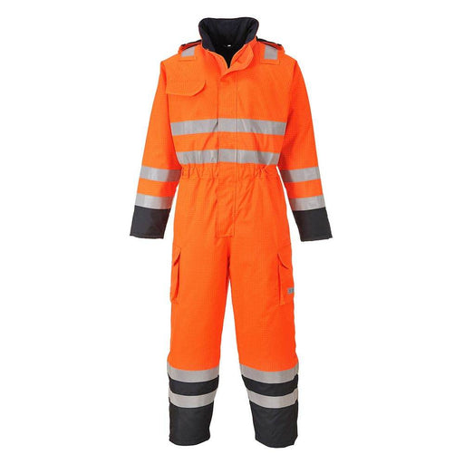Portwest S775 Bizflame FR Waterproof Hi-Vis Breathable Coverall - FLAME RETARDANT OVERALLS