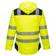 Portwest T400 PW3 Waterproof Hi-Vis Winter Work Jacket - HI-VIS JACKETS & COATS