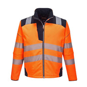 Portwest T402 PW3 Hi-Vis Softshell Jacket, Water Resistant and Breathable - HI-VIS JACKETS & COATS