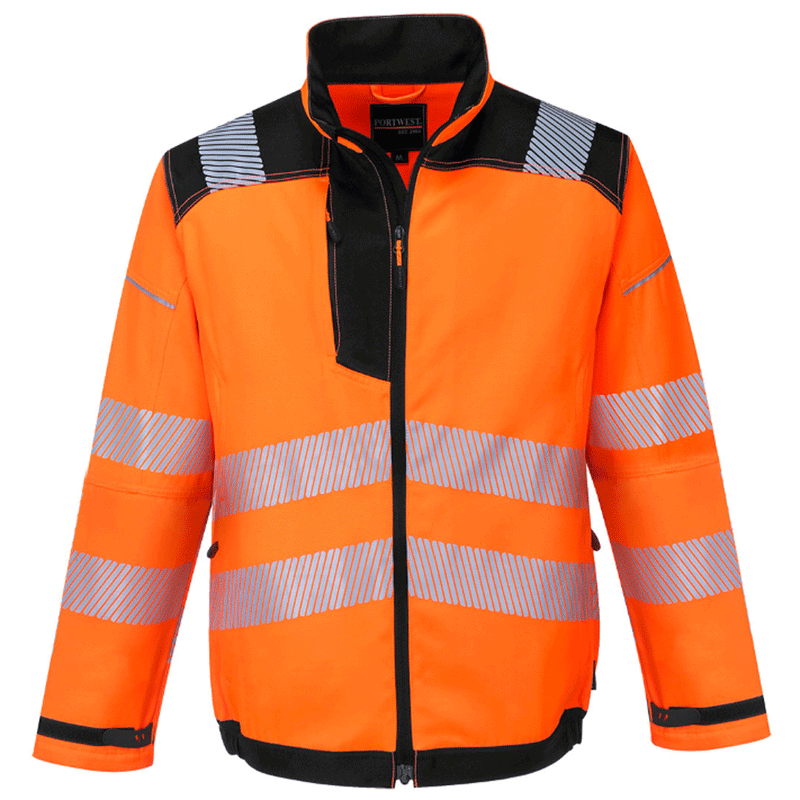 Portwest T500 PW3 Hi-Vis Work Jacket Various Colours - HI-VIS JACKETS & COATS