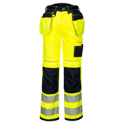 Portwest T501 PW3 Hi-Vis Holster Kneepad Work Trouser Various Colours - HI-VIS TROUSERS