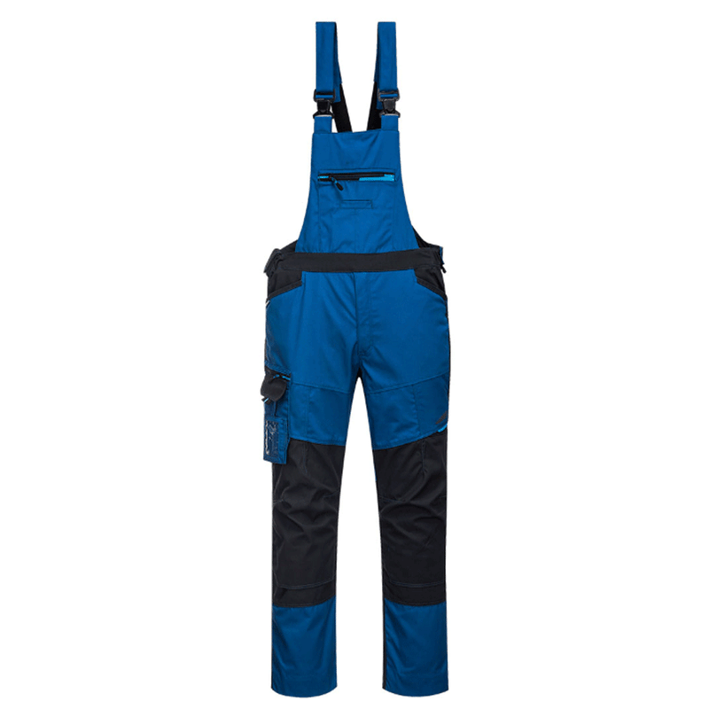 Portwest T704 WX3 Kneepad Work Bib and Brace Various Colours - BIB & BRACE