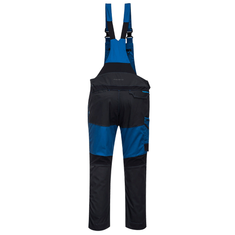 Portwest T704 WX3 Kneepad Work Bib and Brace Various Colours - BIB & BRACE