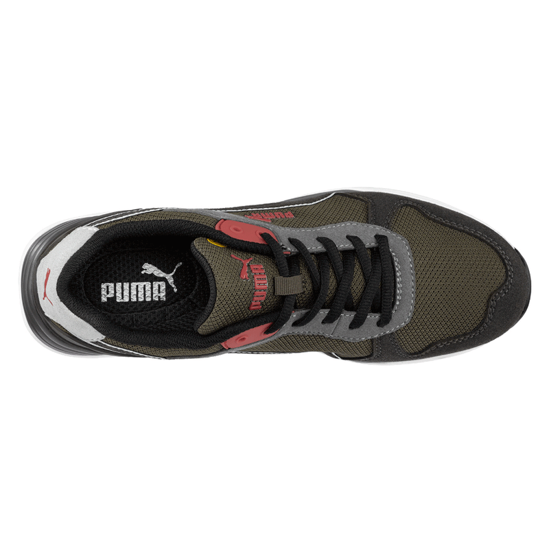Puma Frontside Low S1P ESD HRO SRC Safety Trainer Shoe - SAFETY TRAINERS