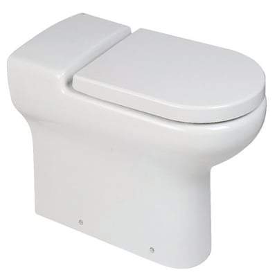 Special Needs Rimless Back to Wall WC Pan - All Sizes - Bathrooms