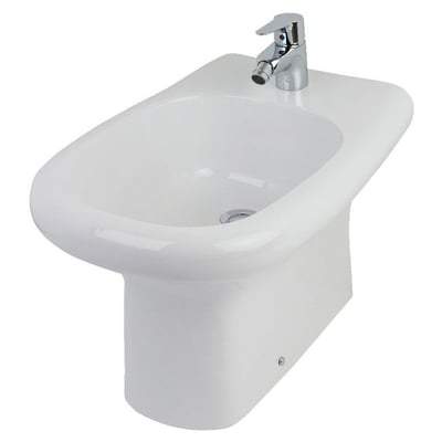 Special Needs Back to Wall Bidet without Overflow - Bathrooms