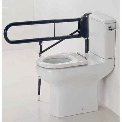 Compact Close Coupled Extended Deluxe 455 High Rimless Open Back Pan - Bathrooms