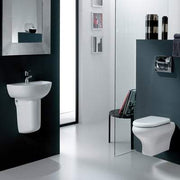 Wall Hung WC Pan in Alpine White - Bathrooms