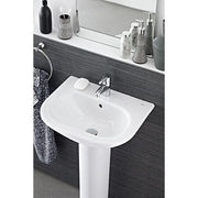 Nexo Wall-Hung Basin 1 Tap Hole - Bathrooms