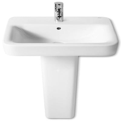 Senso Compact Ceramic 550mm Basin - 1 Tap Hole - Bathrooms