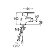 Victoria V2 Chrome Bidet Mixer Tap & Chain Connector - Bathrooms