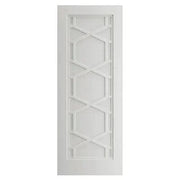 Quartz White Primed Internal Door - All Sizes -