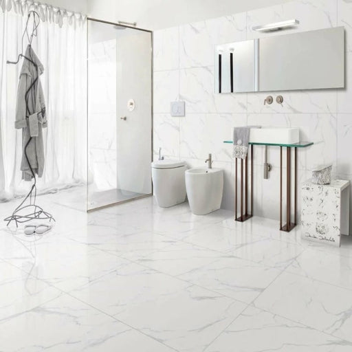 Classic Carrara Grey (Honed Finish) - All Sizes - Tiles