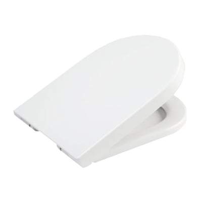 Quick Release Soft Close Urea Seat for Rimless Pans - Bathrooms