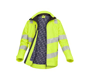 PULSAR® RCT800 / RCT801 React GRS Waterproof Breathable Hi-Vis Shell Jacket - Apparel & Accessories > Clothing > Outerwear > Coats & Jackets > Rain Coats HI-VIS JACKETS & COATS