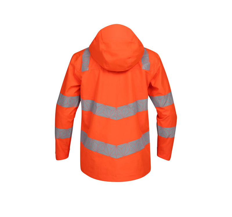 PULSAR® RCT800 / RCT801 React GRS Waterproof Breathable Hi-Vis Shell Jacket - Apparel & Accessories > Clothing > Outerwear > Coats & Jackets > Rain Coats HI-VIS JACKETS & COATS