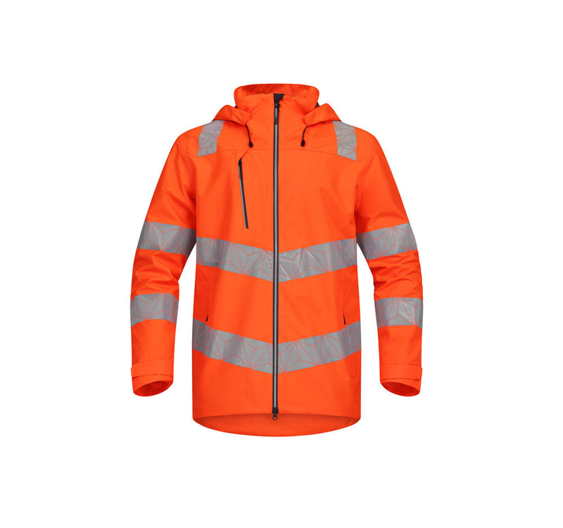 PULSAR® RCT800 / RCT801 React GRS Waterproof Breathable Hi-Vis Shell Jacket - Apparel & Accessories > Clothing > Outerwear > Coats & Jackets > Rain Coats HI-VIS JACKETS & COATS
