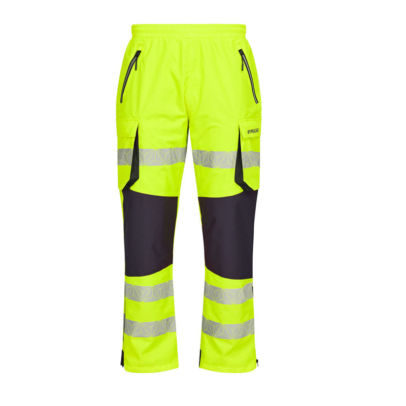 PULSAR RCT802 / RCT803 React GRS Waterproof Hi-Vis Overtrouser - Apparel & Accessories > Clothing > Outerwear > Rain Pants HI-VIS TROUSERS