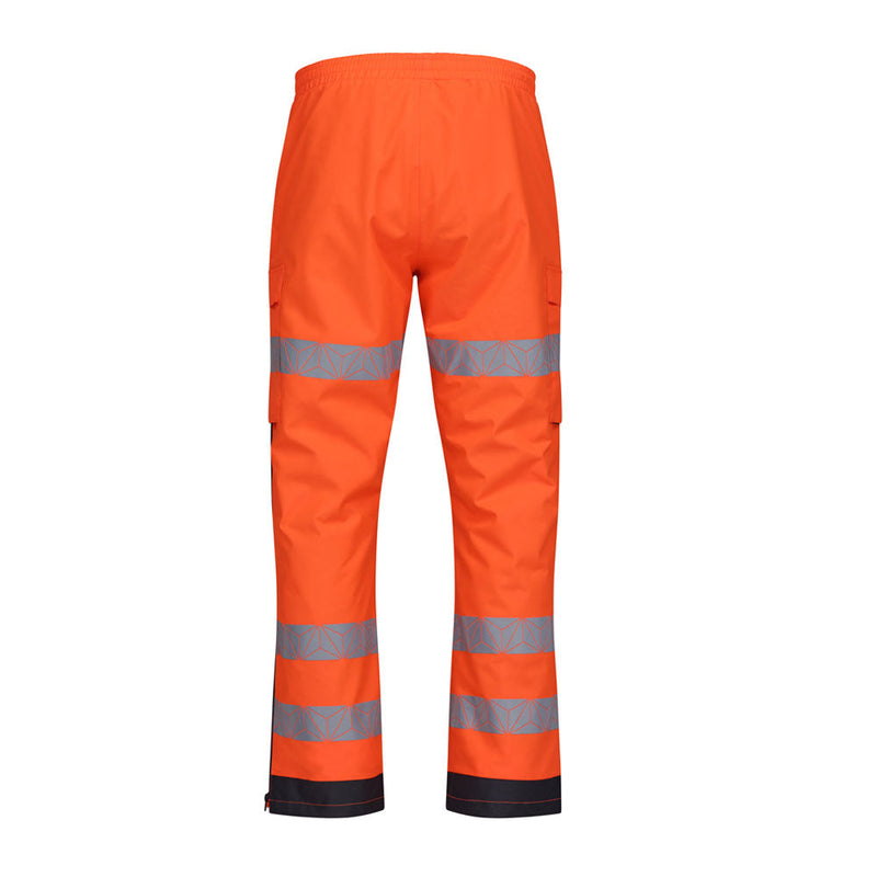 PULSAR RCT802 / RCT803 React GRS Waterproof Hi-Vis Overtrouser - Apparel & Accessories > Clothing > Outerwear > Rain Pants HI-VIS TROUSERS