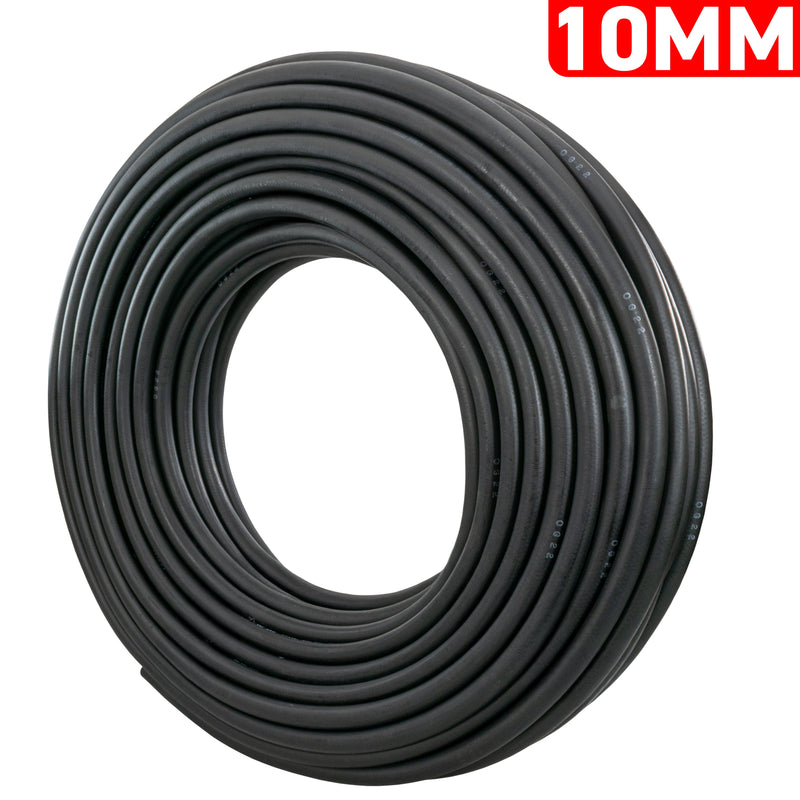 Rubber 10mm Braided Fuel, Oil Hose SAE J30 R6 - Vehicles & Parts > Vehicle Parts & Accessories > Motor Vehicle Parts > Motor Vehicle Fuel Systems > Fuel Lines Tech Hose & Fittings