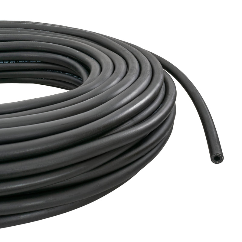 Rubber 5mm Braided Fuel, Oil Hose SAE J30 R6 - Vehicles & Parts > Vehicle Parts & Accessories > Motor Vehicle Parts > Motor Vehicle Fuel Systems > Fuel Lines Tech Hose & Fittings