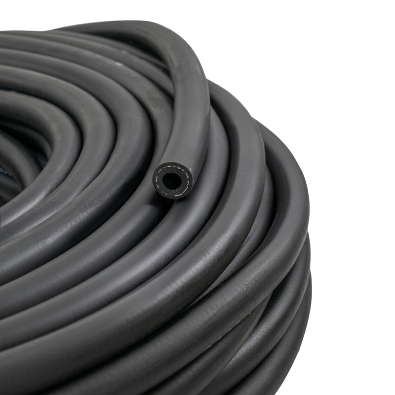 Rubber 6mm Braided Fuel, Oil Hose SAE J30 R6 - Vehicles & Parts > Vehicle Parts & Accessories > Motor Vehicle Parts > Motor Vehicle Fuel Systems > Fuel Lines Tech Hose & Fittings