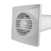Through Wall Ventilation Kit RICO Timer and Humidistat Fan with Brown External Vent - OTHER