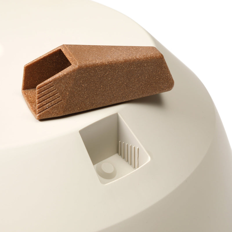 Roma Bowl Pot with Legs, Insert and Hole with Plug 240mm White - Home & Garden > Lawn & Garden > Gardening > Pots & Planters > Pots Planting