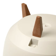 Roma Bowl Pot with Legs, Insert and Hole with Plug 240mm White - Home & Garden > Lawn & Garden > Gardening > Pots & Planters > Pots Planting