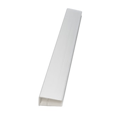 PVC Roof Sheet End Closure (16mm) 2.1m - White
