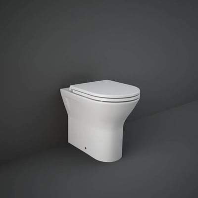 Rimless Back to Wall Pan - All Colours - Bathrooms