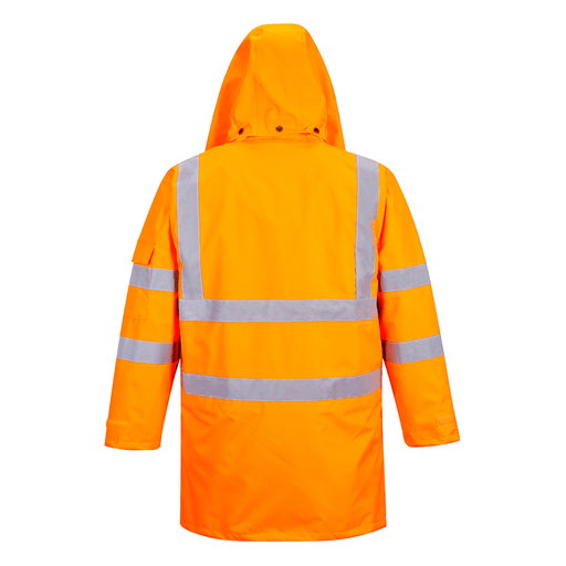 Portwest RT27 Hi-Vis Breathable 7-in-1 Waterproof Traffic Jacket - HI-VIS JACKETS & COATS