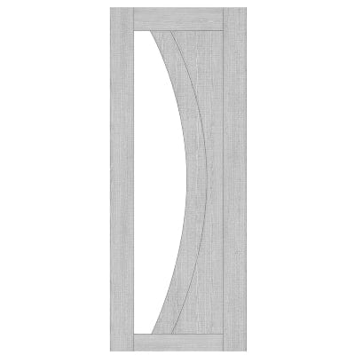 Ravello Light Grey Ash Glazed Internal Door -