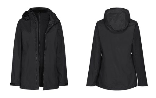 Regatta TRA152 Classic Womens Waterproof 3-IN-1 Work Jacket - WOMENS JACKETS