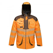 Regatta TRA340 Tactical Hi-Vis Waterproof Hooded Work Jacket - HI-VIS JACKETS & COATS