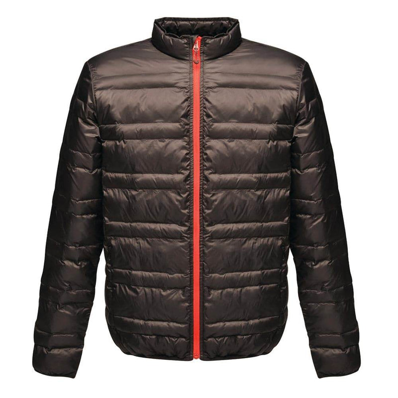 Regatta TRA496 Firedown Down Touch Insulated Work Jacket Black/Red 3XL - SALE JACKETS