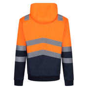 Regatta TRF663 Hi-Vis Hooded Sweatshirt - HI-VIS SWEATSHIRTS & HOODIES