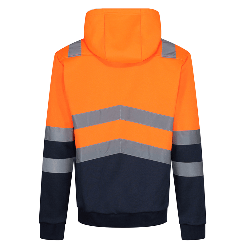 Regatta TRF663 Hi-Vis Hooded Sweatshirt - HI-VIS SWEATSHIRTS & HOODIES