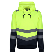 Regatta TRF663 Hi-Vis Hooded Sweatshirt - HI-VIS SWEATSHIRTS & HOODIES