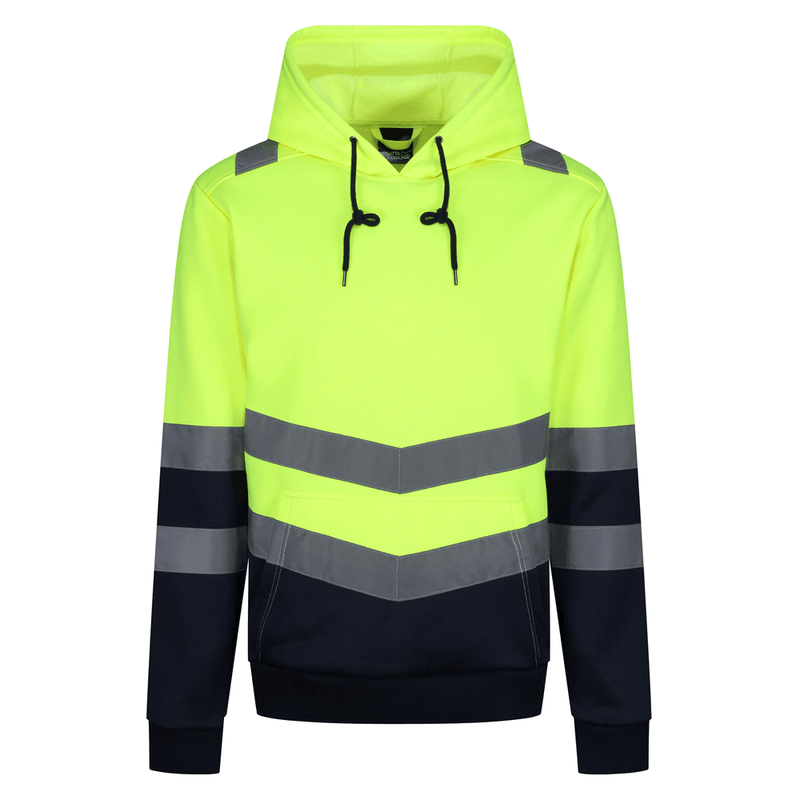 Regatta TRF663 Hi-Vis Hooded Sweatshirt - HI-VIS SWEATSHIRTS & HOODIES