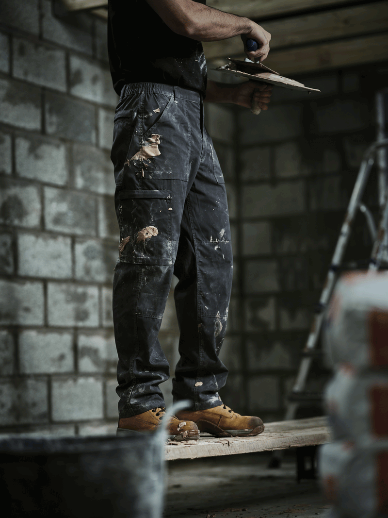 Regatta TRJ330 Water-Repellent Multi-Pocket Action Trousers Navy Blue - BASIC & REAPER TROUSERS