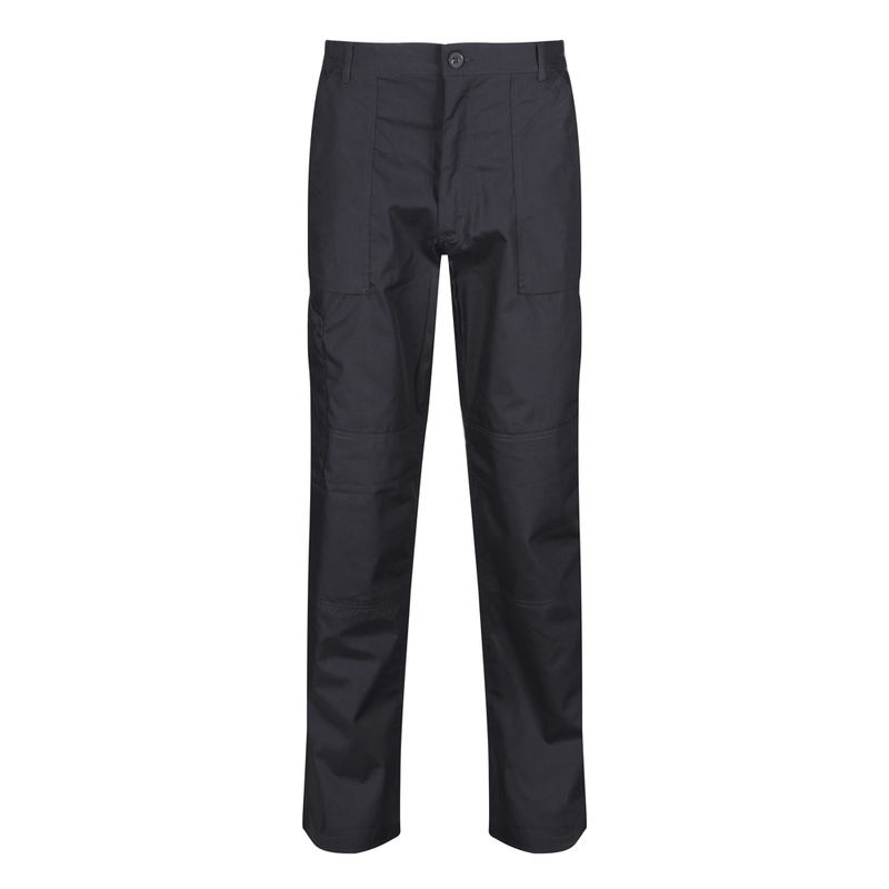 Regatta TRJ330 Water-Repellent Multi-Pocket Action Trousers Dark Grey - BASIC & REAPER TROUSERS