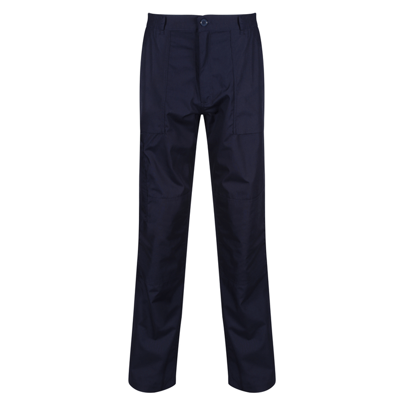 Regatta TRJ330 Water-Repellent Multi-Pocket Action Trousers Navy Blue, Waist 46" Leg 33" - Apparel & Accessories > Clothing > Pants > Trousers SALE TROUSERS