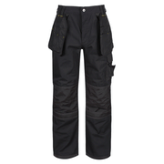 Regatta TRJ335 Hardwear Holster Pocket Kneepad Work Trousers Black 38" Waist 31" Leg - SALE TROUSERS