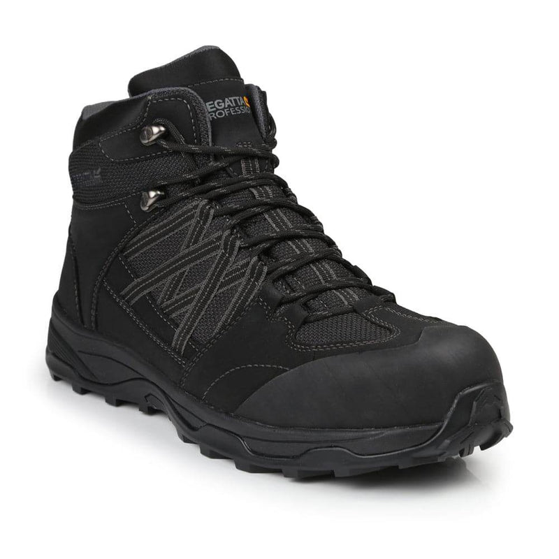 Regatta TRK202 Claystone Safety Hiker Boot Water Resistant - SAFETY HIKER BOOTS