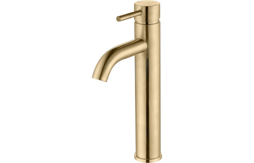 Rescorla Tall Basin Mixer - Brushed Brass -