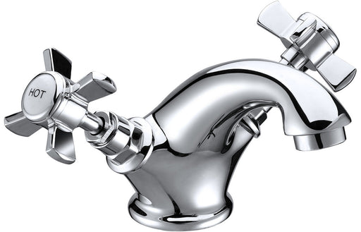 Resugga Basin Mixer & Waste - Chrome -