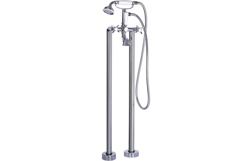 Resugga Floor Standing Bath/Shower Mixer - Chrome -