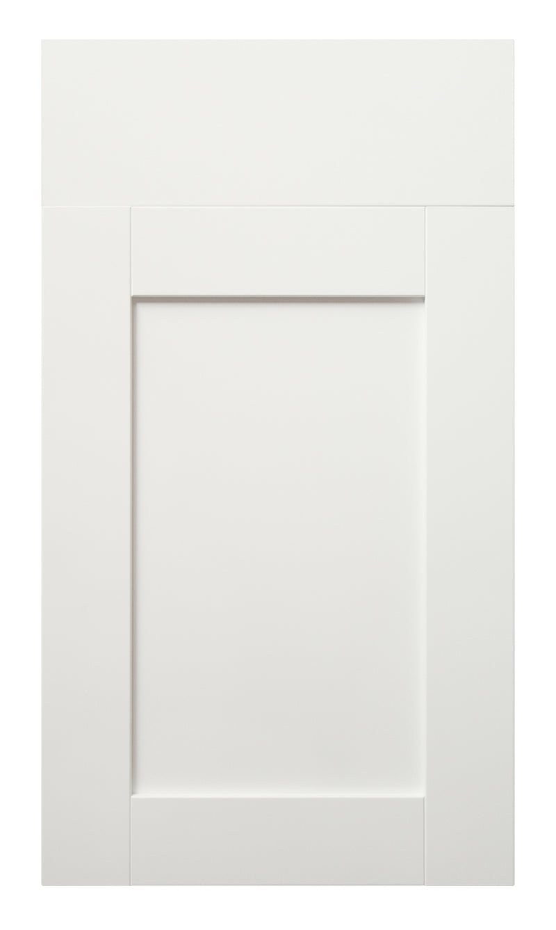 Rivington Shaker White Supermatt- Replacement Kitchen Doors (495mm High)