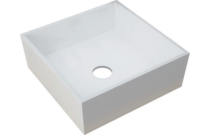 Rue 426mm Square Resin Basin -